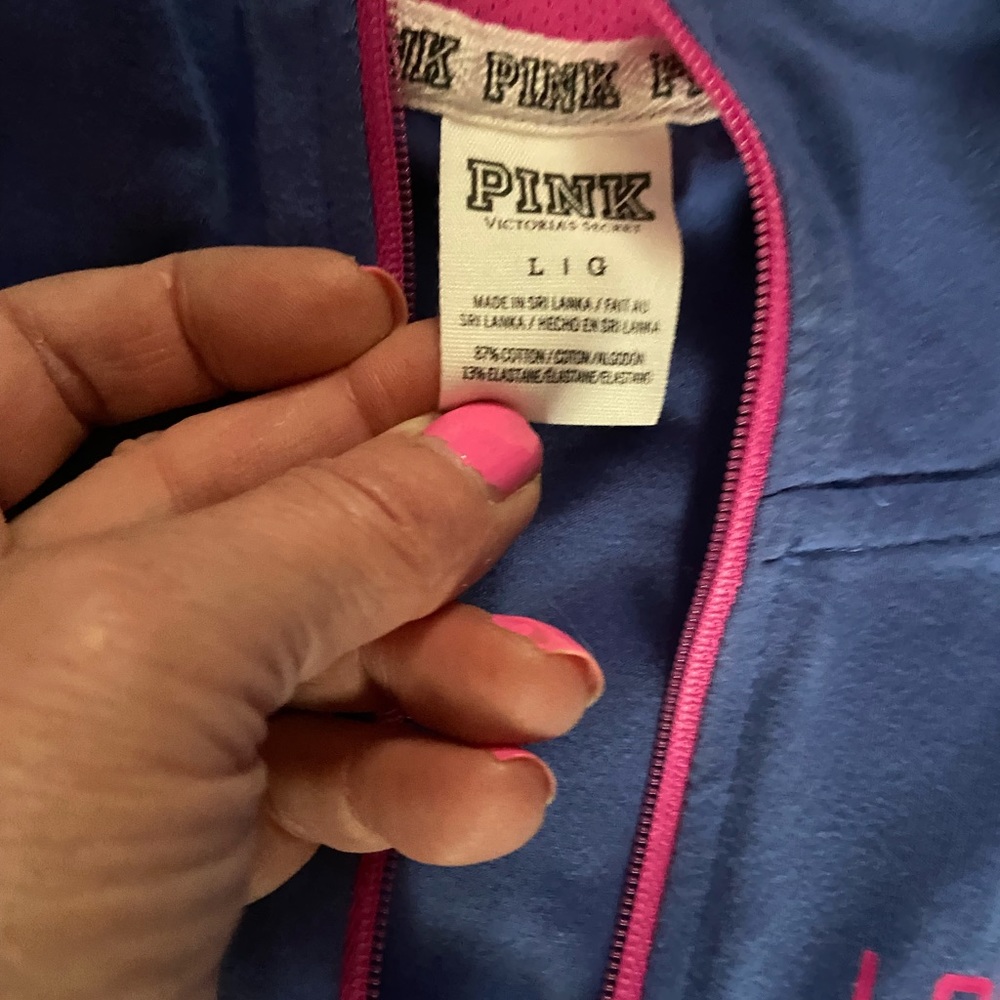 PINK pullover half/zip - Picture 2 of 2